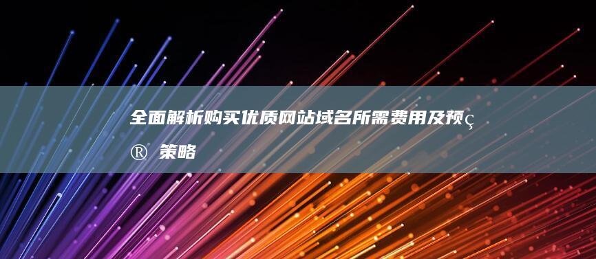 全面解析：购买优质网站域名所需费用及预算策略